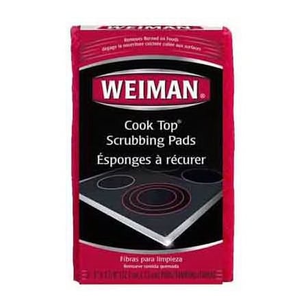 Weiman Products 3CT CookTop Scrub Pads 45